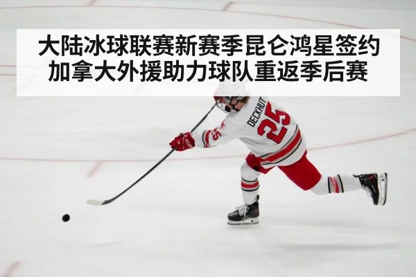 大陆冰球联赛新赛季昆仑鸿星签约加拿大外援助力球队重返季后赛